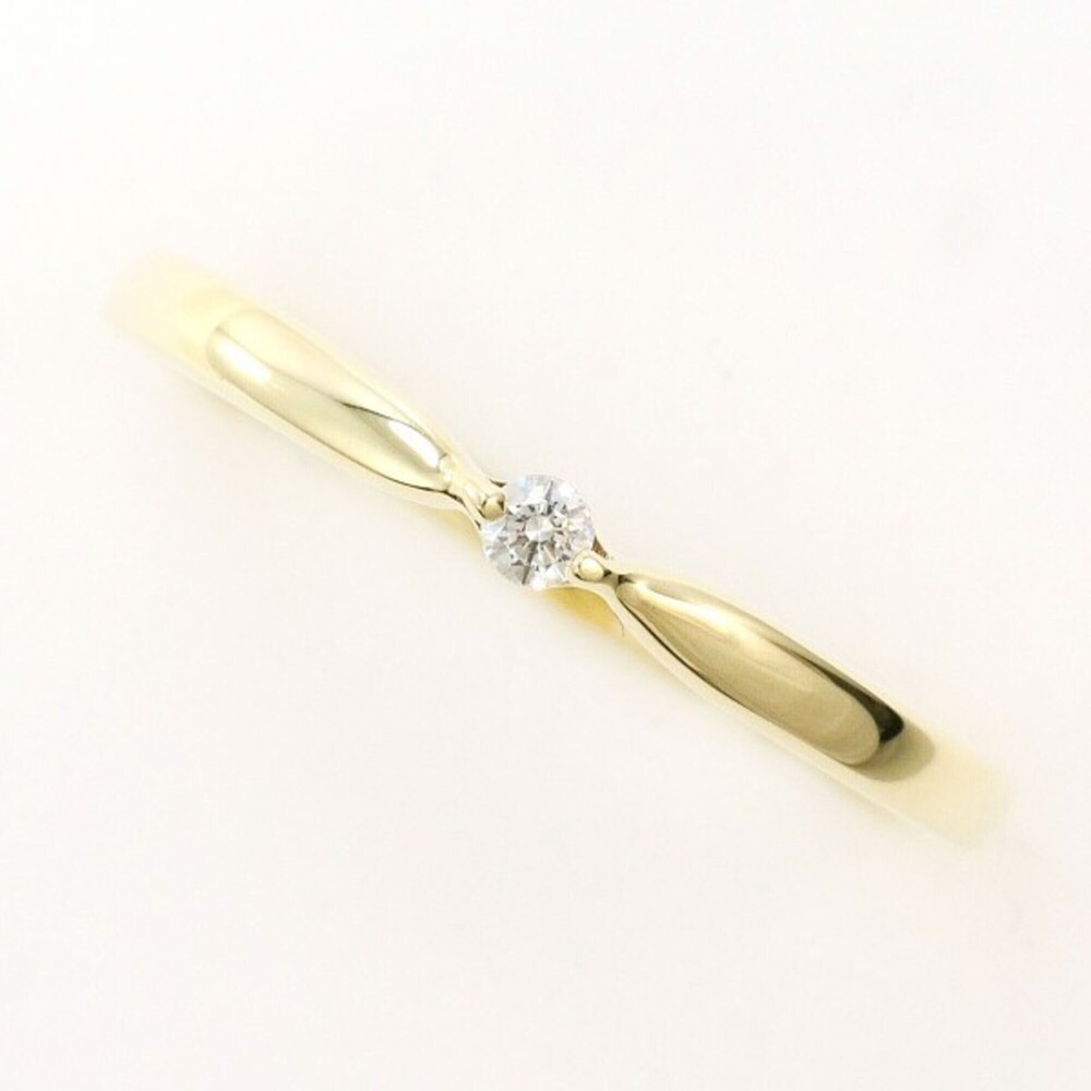 KUMIKYOKU Gold Zircon Ring
